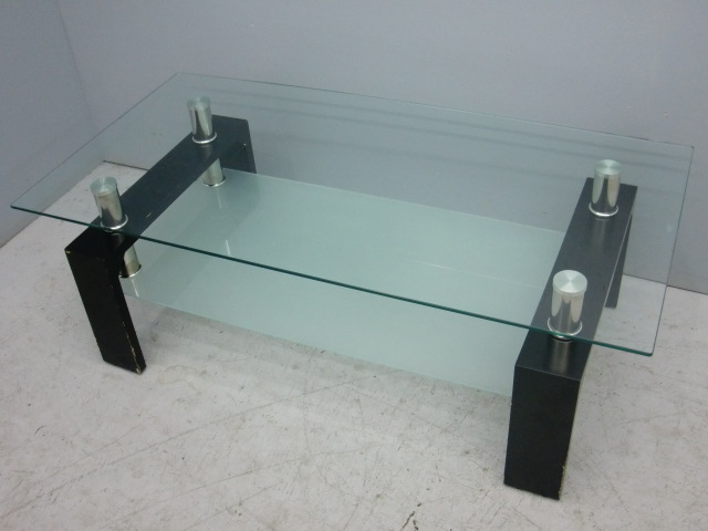 スナックテーブル（天板ガラス）
