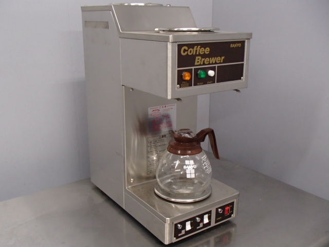 サンヨー安心の日本製サンヨー コーヒーブルーワー SAB-2102 送料込