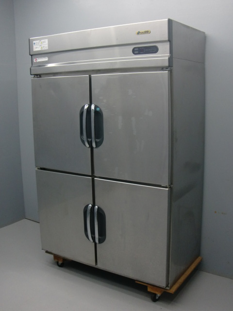 フクシマ EXN-41PMTA2 縦型冷凍冷蔵庫（4枚扉） '99年 - 中古厨房機器.net