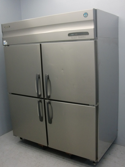 ホシザキ HF-150S3 縦型冷凍庫（4枚扉） '02年 - 中古厨房機器.net