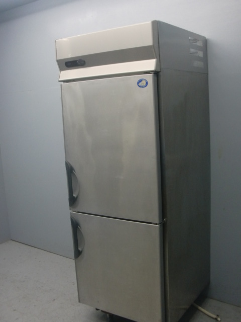 サンヨー SRR-F781A 縦型冷蔵庫（2枚扉） '03年 - 中古厨房機器.net