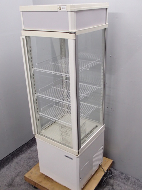 サンヨー SSR-165BN ４面ガラス冷蔵ショーケース '02年 - 中古厨房機器.net