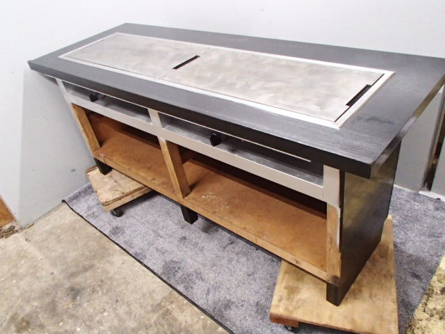 鉄板カウンターテーブル
