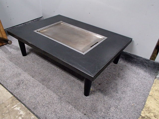 鉄板座卓テーブル（フタ付）