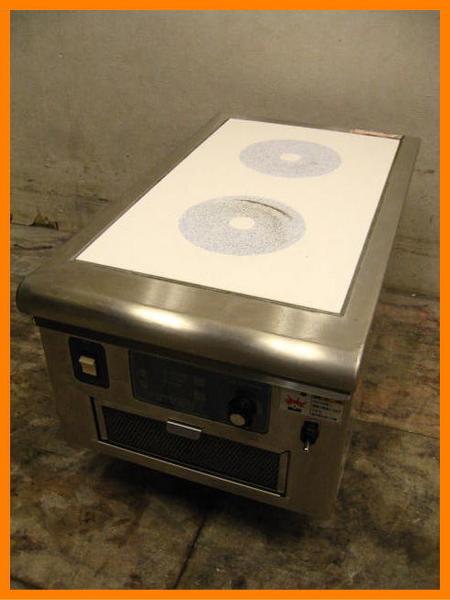 A1389 ニチワ IH調理器 クッキングヒーター MIR-3T-N5 三相200V 厨房 